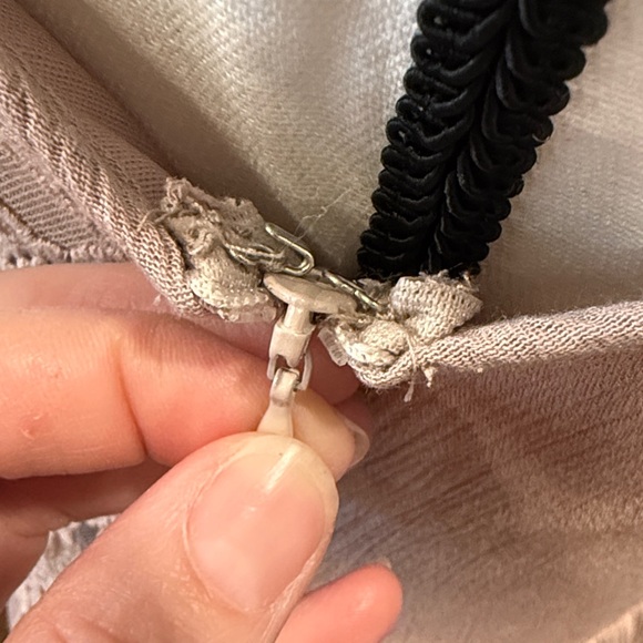 Southern Fried Chics Lace Trim Sleeveless Dress Size Medium - Picture 9 of 11